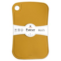 토탈하우스 대령화학 파르페 TPU 도마 L 양면도마, 머스타드-L-파르페TPU도마-6610, 1개
