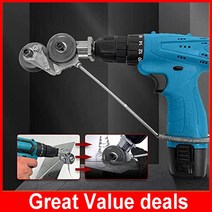 원예가위 전기 드릴 플레이트 커터 금속 시트 프리 커팅 도구 니블러 톱 펀치 가위, 단일옵션