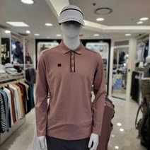 링스 링스골프 가을 앞마이 프린트 요꼬에리 티셔츠L11B3TO005