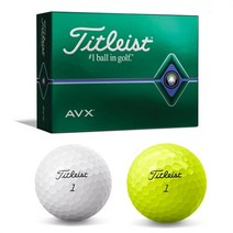 브랜드없음 [준골프] (로고볼인쇄)타이틀리스트 AVX 골프공/선물포장, 선택완료, 화이트