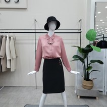 조이너스 비즈장식 넥포인트 블라우스 JAAW1-SRC220