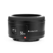 카메라렌즈 호환 Yongnuo YN50mm F1.8은 캐논 EF 니콘 F 소형 스핏툰 50f / 1.8 소니 E 자동 프라임 렌즈에 적합합니다., 니콘 입, 공식 표준(전면 및 후면 커버 포함)