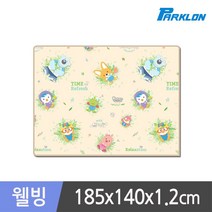뽀로로 하늘구경 웰빙 놀이방매트 185x140x1.2cm, 하늘구경 185x1.6cm