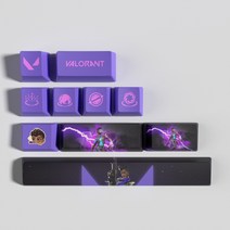 발로란트 키캡 포인트 커스텀 PBT 키보드 VALORANT, 상세페이지참조, E, 기계식 키보드 키캡