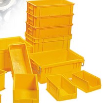 쇼핑몰 물류창고 개료 공구 소품 수납 부품박스 2호 소형 보관함 피스 못통 투명