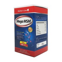 마더스케어 메가 엠에스엠 식이유황 Mega MSM 180정