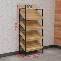 과일 매대 진열대 업소용 슈퍼마켓 우드 마트 판매대 디스플레이 전문점 채소 매장 30, 옵션10, 1개