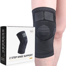바른생활이야기 2단 듀얼 압박 무릎보호대, 1개