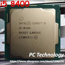 오리지널 인텔 코어 i5 8400 CPU 2.80GHz 9M 65W LGA1151 프로세서, 한개옵션0
