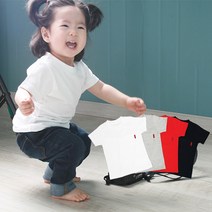 코코바닐라 반팔 심플포켓 가족티 패밀리룩 티셔츠