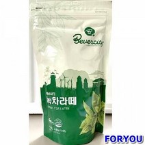 ForU890 전문 업소 분말 녹차 라떼 파우더 세미 6개 녹차파우더 식당 식자제 가정용