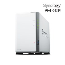 시놀로지 Synology DS220J NAS 스토리지 2베이 + NAS 하드 4TB