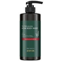 앙방 약산성 바하 아크네 바디워시 600ml 1개, 앙방 약산성 티트리 아하 바하 아크네 바디워시