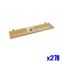 byrouge 인테리어 원목 일자선반 700mm x2개묶음 벽걸이선반 수납선반 홈인테리어 셀프선반 DIY 반제품