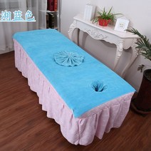 미용실 침대 만들기 용 특수 대형 타월 구멍이있는 목욕 타월 마사지 및 마사지 침대 시트-48599, 옵션30