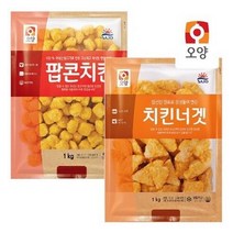 사조오양 치킨너겟+팝콘치킨, 2개