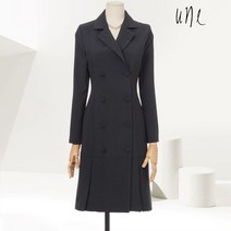 윈 77까지 모던클래식더블버튼원피스