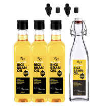 리지 현미유 보르미올리 스윙보틀 세트, 1개, 500ml