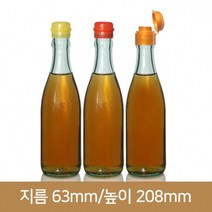 유리병 청참기름300ml, 골드, 1개