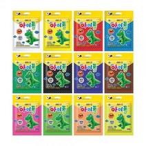 ForU596 광주황 10개 점토 장난감 아모스 클레이 공작놀이 플레이도우