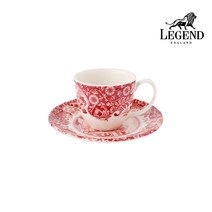 Legend England `로마 핑크` 에스프레소잔소서세트 1P, 단품
