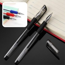 0.5mm 3색 얇은 필기감 좋은 사무실 볼펜, 쿠팡 레드(0249), 쿠팡 본상품선택