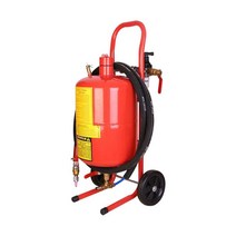 전자 샌드 블라스트건 이동식 녹제거 수동 고압 쇼트기, 5갤런 세트