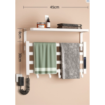 스마트 건조기 타월워머 온열 수건 걸이, _45x30디럭스총그레이