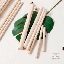 목봉 나무봉 15mm (40cm / 50cm) 마크라메 재료 단품, 15mm(40cm)