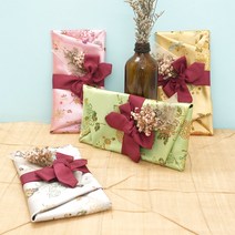 현금 예단 봉투 예단봉투 예단비(신부가 신랑에게) 봉채비(신랑이 신부에게) 용돈봉투 혼례포장단, 붓글씨 예단봉투(신부가 신랑에게), 03 그레이 국화양단 고운리본 봉투