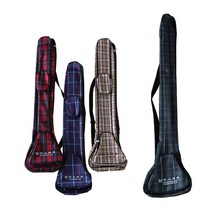 삼오 게이트볼 토탈가방(게이트볼스틱 보관가방), 일반형(76cm) 아이보리 체크