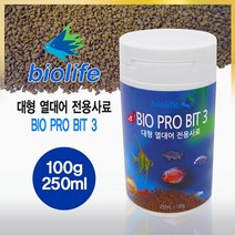 바이오라이프 프로 비트3 400g 대형 열대어사료 대형어