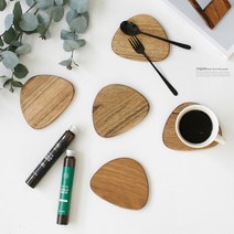 친환경 원목 컵받침대 우드트레이 티코스터 커피잔받침 컵받침대, 소노클린 거치대 1P