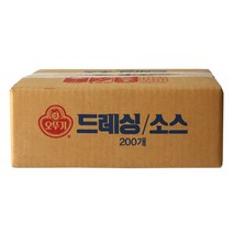 J1370/오뚜기 허니머스타드 드레싱소스12g200개입, 허니머스타드 드레싱소스12g(200개입)