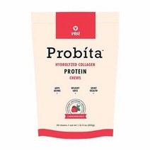 VISI Probita 가수분해된 콜라겐 단백질 사탕 - 60개 - GMO 프리(링곤베리), Lingonberry