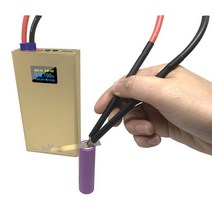 스팟용접기 충전식 10600mah 리튬 배터리와 DX10 휴대용 미니 핸드 스폿 용접기 DIY 도구, 한개옵션0