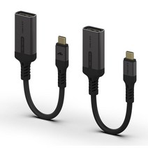 USB C타입 to HDMI HDR 어댑터 케이블, CtoHDMI어댑터-메탈블랙