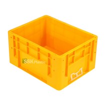 SK플라스틱 공구상자 공구박스 부품상자 플라스틱박스 공구함, 20.N432-1 노랑