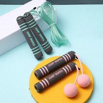 일상한조각 실내 유산소 중량 무선 줄넘기 세트, 중량와이어+무선세트_핑크