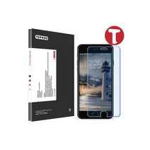 탑쿠 시력보호 강화유리필름 아이폰6S 방탄 1+1, 탑쿠 시력보호 강화유리필름 아