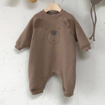 신생아옷 아기옷 MILANCEL 새 아기 rompers 만화 소녀 의류 긴 소매 소년 놀이 양복 어