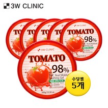 3W클리닉 토마토 모이스처 수딩젤 300g X 5개, 1개