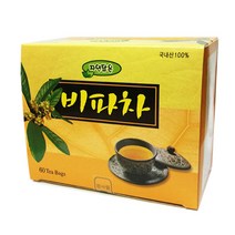 자연닮은 비파차 60티백 국내산 전통차