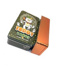 틴케이스 Teddy Tarot 테디 타로카드 오렌지브론징엣지 곰 베어 타로, 기본