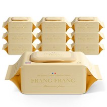 프랑프랑 플라스틱0% 에코 오리지널(65gsm) 생분해 아기물티슈 셀룰로오즈100%, 10팩, 70매입