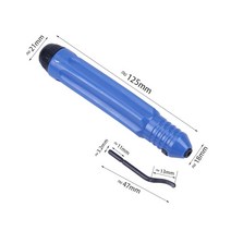 디버링툴 핸들 버 금속 수리 디버링 도구 키트 라우터 비트 세트 로터리 블레이드 리무버 목재 플라스틱 용, 한개옵션0