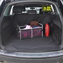 옥스포드 천 SUV 자동차 트렁크 매트 애완 동물 매트, 블랙 2, 포드