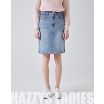 [백화점매장 정품출고] 헤지스 레이디스 [] 워싱 면혼방 데님스커트 HSSK3A101