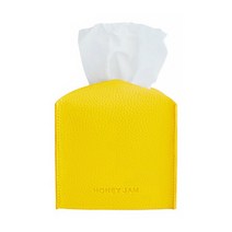 허니잼 호텔 가죽 미니 티슈커버 티슈케이스, (옐로우)