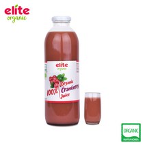 엘리트 유기농 크랜베리주스 100% 착즙원액 700ml 수입완제품 7, 유기농 크랜베리주스 x1